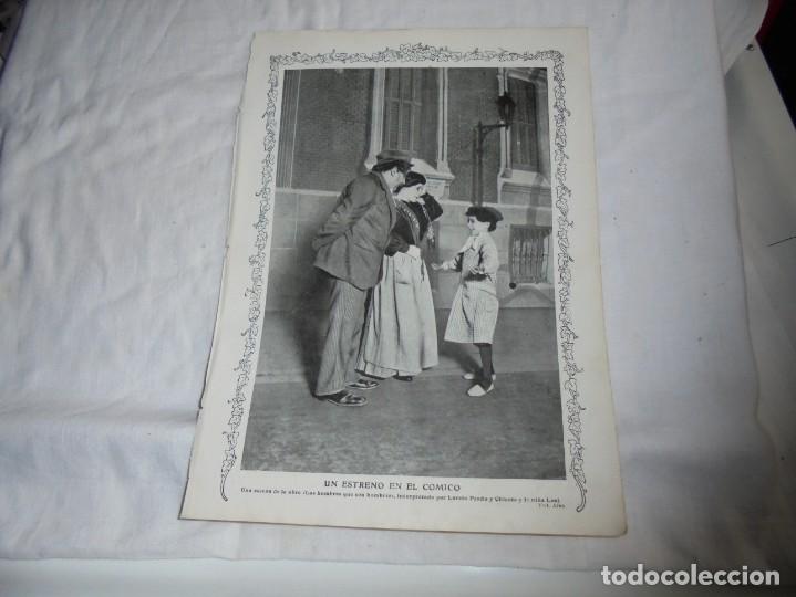 Coleccionismo de Revistas y Peri&oacute;dicos: TEATRO LORETO PRADO,CHICOTE YLA NI&Ntilde;A LEAL HOJA DE REVISTA BLANCO Y NEGRO 1912