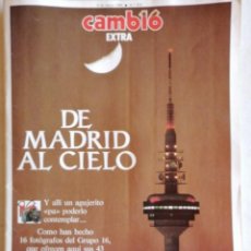 Coleccionismo de Revistas y Periódicos: REVISTA CAMB16 EXTRA NO. 858 - DE MADRID AL CIELO. Lote 205611366