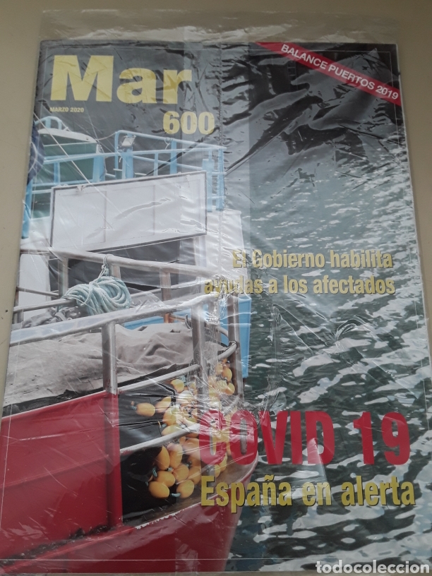 Collectionnisme de Revues et Journaux: Revista Mar Marzo 2020 / Covid 19 , Espa&ntilde;a en alerta