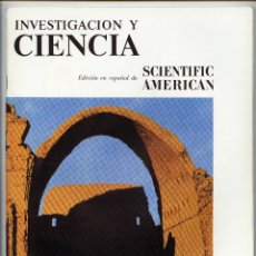 Coleccionismo de Revistas y Periódicos: INVESTIGACION Y CIENCIA - REVISTA - NUMERO 132 - SEPTIEMBRE 1987. Lote 205715198