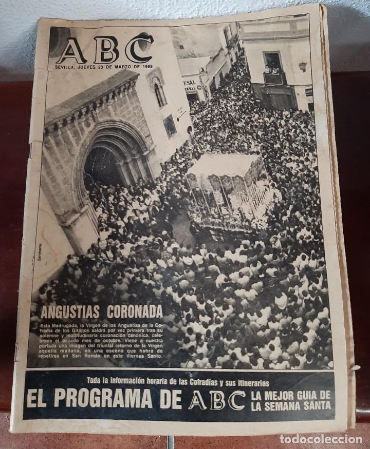 Coleccionismo de Revistas y Peri&oacute;dicos: ABC de Sevilla. Angustias Coronada.