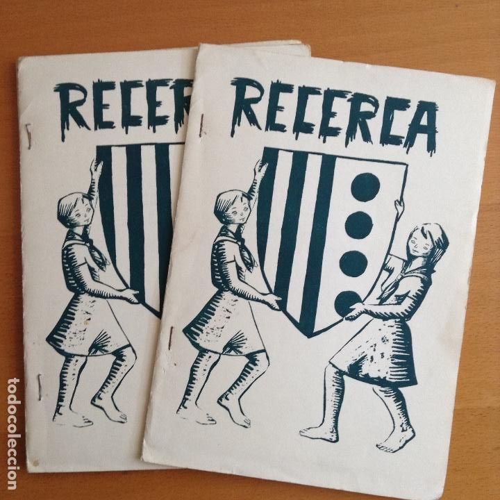 Coleccionismo de revistas y peri&oacute;dicos: RECERCA CIRCULAR DEL CLAN ELISENDA DE MONTCADA BARCELONA 1962 - 1963 n&uacute;meros 1, 2 y 4