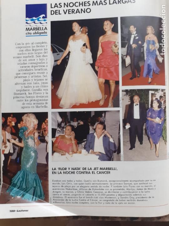 Coleccionismo de revistas y peri&oacute;dicos: LOLA FLORES KIMERA GUNILLA SORAYA JAIME DE MORA Y ARAGON