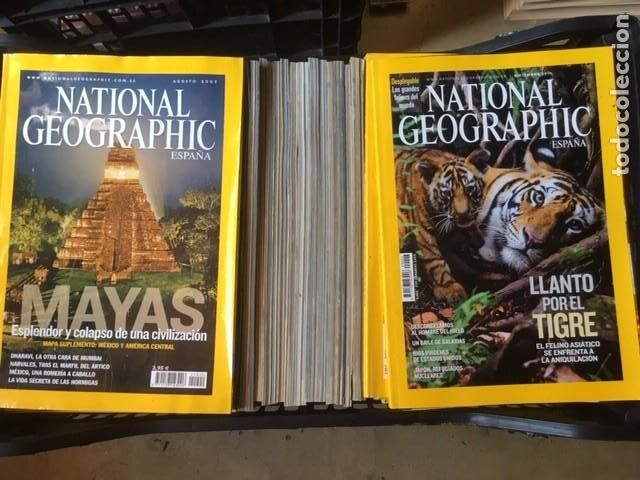 Coleccionismo de revistas y peri&oacute;dicos: 71 REVISTAS NATIONAL GEOGRAFIC