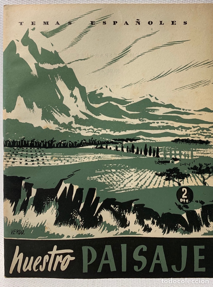 Collectionnisme de Revues et Journaux: TEMAS ESPA&Ntilde;OLES &middot;&middot;&middot;&middot;&middot;NUESTRO PAISAJE