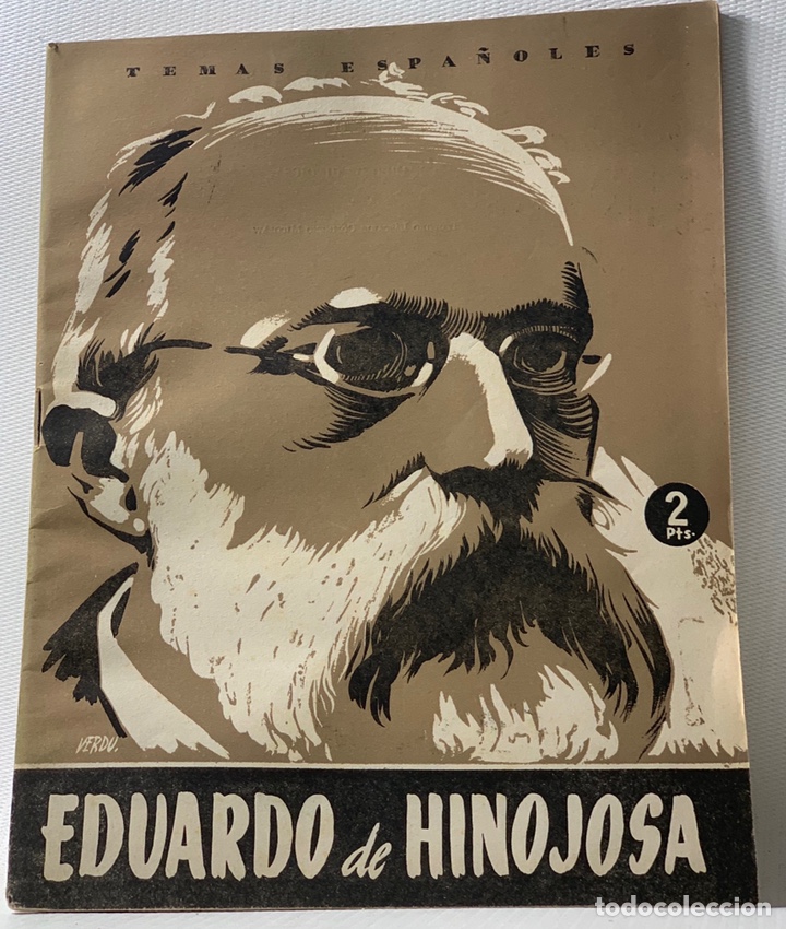 Collectionnisme de Revues et Journaux: TEMAS ESPA&Ntilde;OLES &middot;&middot;&middot;&middot;&middot;&middot;&middot;EDUARDO DE HIJONOSA