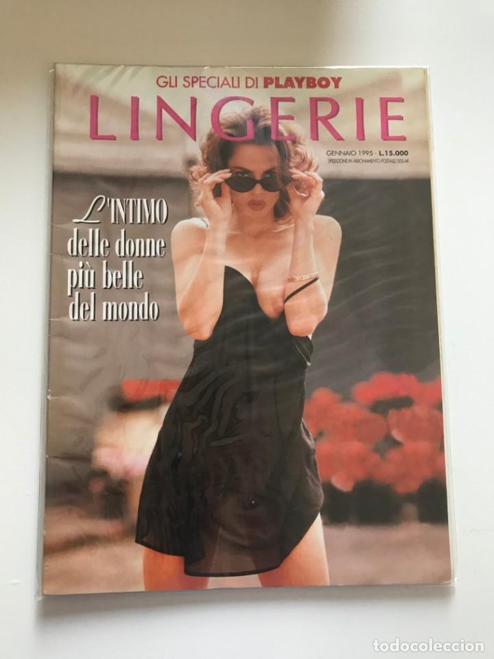 Collectionnisme de Revues et Journaux: PLAYBOY SPECIAL LINGERIE N.1 JANUARY 1995 ITALIAN EDITION FOR COLLECTORS EROTIC MAGAZINE