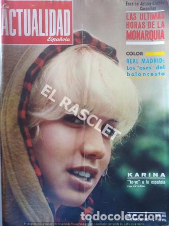 Coleccionismo de Revistas y Peri&oacute;dicos: REVISTA LA ACTUALIDAD ESPA&Ntilde;OLA - N&ordm; 692 - A&Ntilde;O 1965