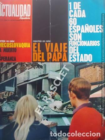 Collectionnisme de Revues et Journaux: REVISTA LA ACTUALIDAD ESPA&Ntilde;OLA - N&ordm; 870- A&Ntilde;O 1968