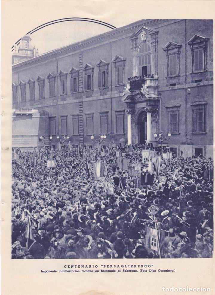Coleccionismo de Revistas y Peri&oacute;dicos: * ROMA * Centenario, homenaje al soberano (V&iacute;ctor Manuel III) - 1936