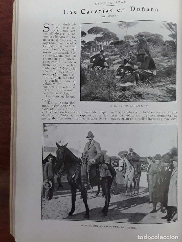 Sammeln von Zeitschriften und Zeitungen: CACERIAS DO&Ntilde;A ANA ALFONSO XIII VIAJE GROEGLANDIA POLO NORTE MORRISEY VALENTIN DE ZUBIAURRE CAZA 1927