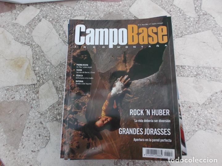 Colecionismo de Revistas e Jornais: campo base n&ordm; 15, rock&acute;n huber, grandes jorasses,pierra menta, aludes, taghia