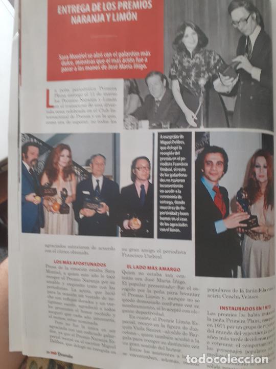 Coleccionismo de revistas y peri&oacute;dicos: sara montiel paco umbral jose maria i&ntilde;igo conchita velasco