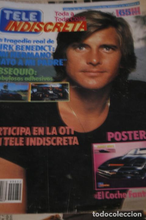 Coleccionismo de Revistas y Peri&oacute;dicos: TELE INDISCRETA N&ordm; 32 EQUIPOA PALOMA SAN BASILIO FARRAH FAWCETT 1985