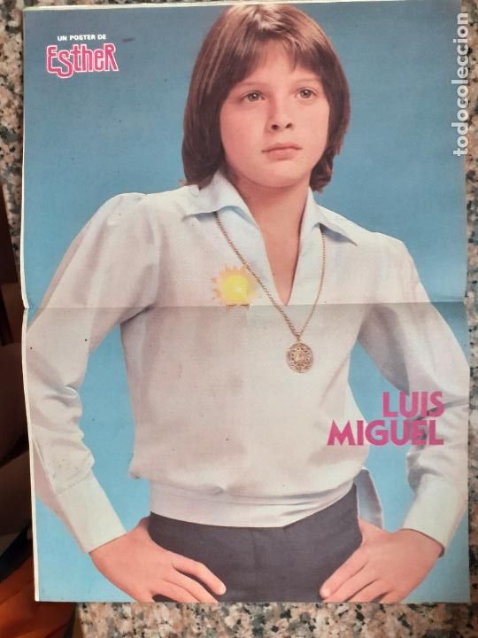 Coleccionismo de Revistas y Peri&oacute;dicos: POSTER LUIS MIGUEL