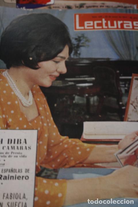 Coleccionismo de Revistas y Peri&oacute;dicos: FARAH DIVA HAYLEY MILLS ROCIO DURCAL CLAUDIA CARDINALE ELVIS PRESLEY FRAN&Ccedil;OISE HARDY LECTURAS N&ordm; 631