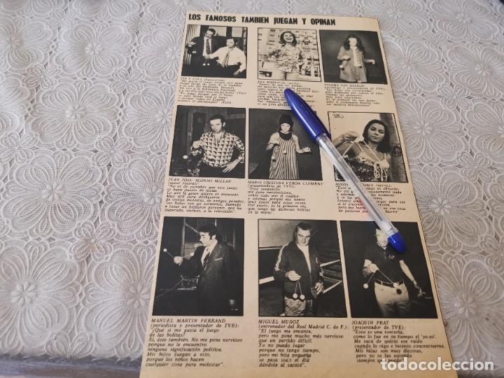 Coleccionismo de Revistas y Peri&oacute;dicos: TIP Y COLL, PALOMA SAN BASILIO, JOAQU&Iacute;N PRATS, ANA MARISCAL... ANTIGUO RECORTE REVISTA