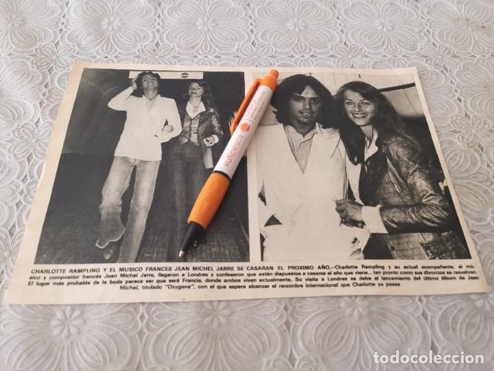 Coleccionismo de Revistas y Peri&oacute;dicos: SOF&Iacute;A LOREN Y SU FAMILIA REGRESAN A PARIS RECORTE REVISTA 1977
