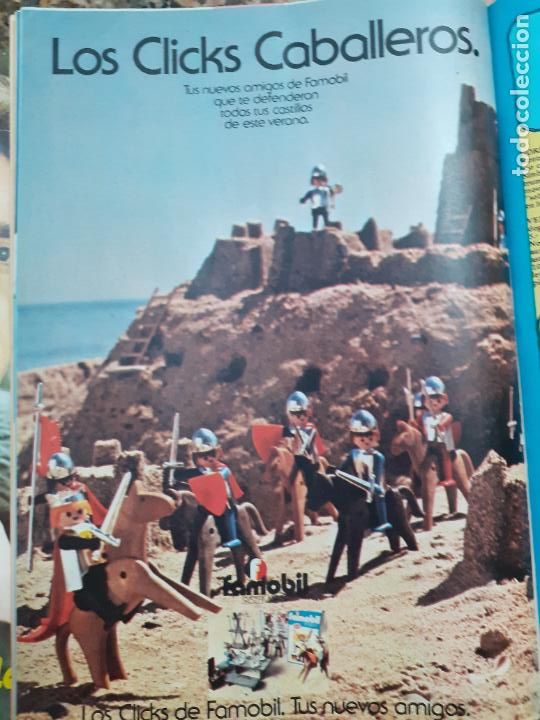 Coleccionismo de Revistas y Peri&oacute;dicos: anuncio clicks de famobil