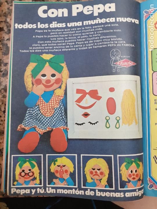 Coleccionismo de revistas y peri&oacute;dicos: anuncio mu&ntilde;eca pepa de famosa
