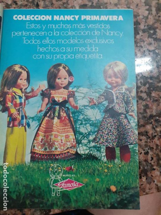 Sammeln von Zeitschriften und Zeitungen: anuncio mu&ntilde;eca de famosa nancy