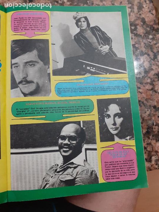 Colecionismo de Revistas e Jornais: oscar janot juan pardo carkl douglas elizabeth taylor liz