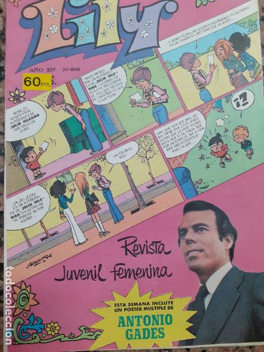 Coleccionismo de Revistas y Peri&oacute;dicos: portada de julio iglesias