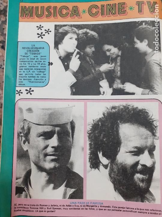 Coleccionismo de Revistas y Peri&oacute;dicos: bud spencer terence hill tobago collage
