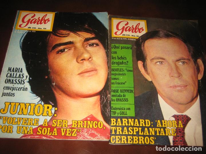 Coleccionismo de Revistas y Peri&oacute;dicos: LOTE DE 6 REVISTAS DE GARBO - A&Ntilde;OS 50-70 - VER FOTOS - ENTREVISTA CON THE BEATLES