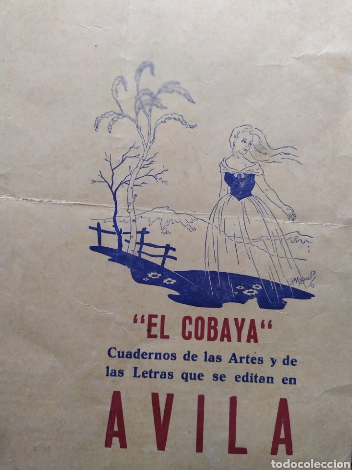 Coleccionismo de revistas y peri&oacute;dicos: La Cobaya cuaderno de Artes y Letras que se edita en &Aacute;vila N&uacute;m 7 1953 VVAA