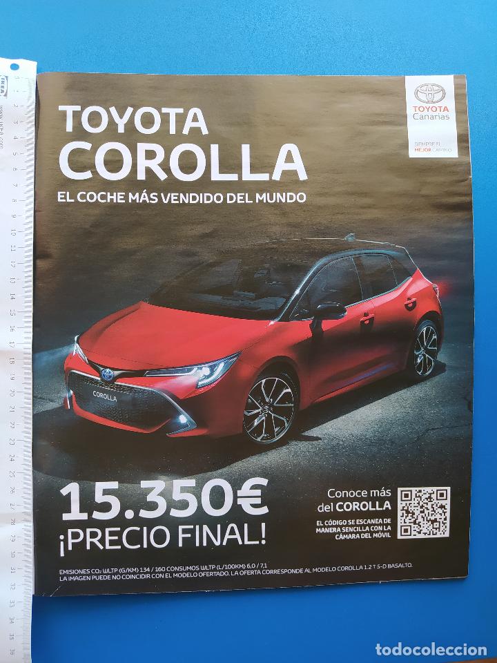 Coleccionismo de Revistas y Peri&oacute;dicos: PUBLICIDAD-ANUNCIO TOYOTA COROLLA /RECORTE 2019