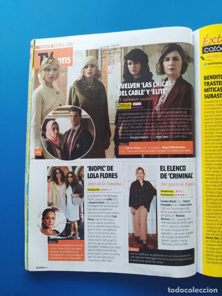 Coleccionismo de revistas y peri&oacute;dicos: LAS CHICAS DEL CABLE:BLANCA SUAREZ- CIVANTOS+ELITE:MIGUEL BERNARDEAU+LOLA+LOLITA+ROSARIO FLORES