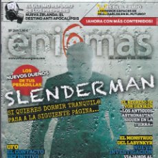 Coleccionismo de Revistas y Periódicos: REVISTA ENIGMAS: LOS NUEVOS DUEÑOS DE TUS PESADILLAS SLENDERMAN