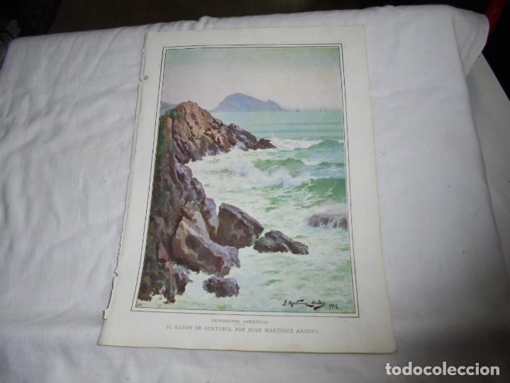 Coleccionismo de Revistas y Peri&oacute;dicos: EL RATON DE GUETARIA POR JUAN MARTINEZ ABADES HOJA DE REVISTA BLANCO Y NEGRO 1912