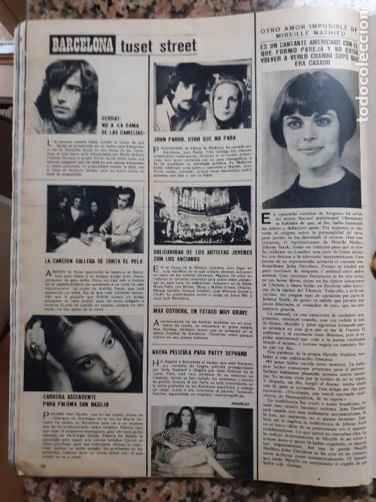 Coleccionismo de Revistas y Peri&oacute;dicos: ANDRES DO BARRO PALOMA SAN BASILIO SERRAT JUAN PARDO MIREILLE MATHIEU