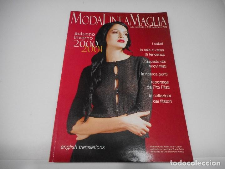 Coleccionismo de Revistas y Peri&oacute;dicos: VV.AA Moda Linea Maglia (en ingl&eacute;s e italiano) Q964W