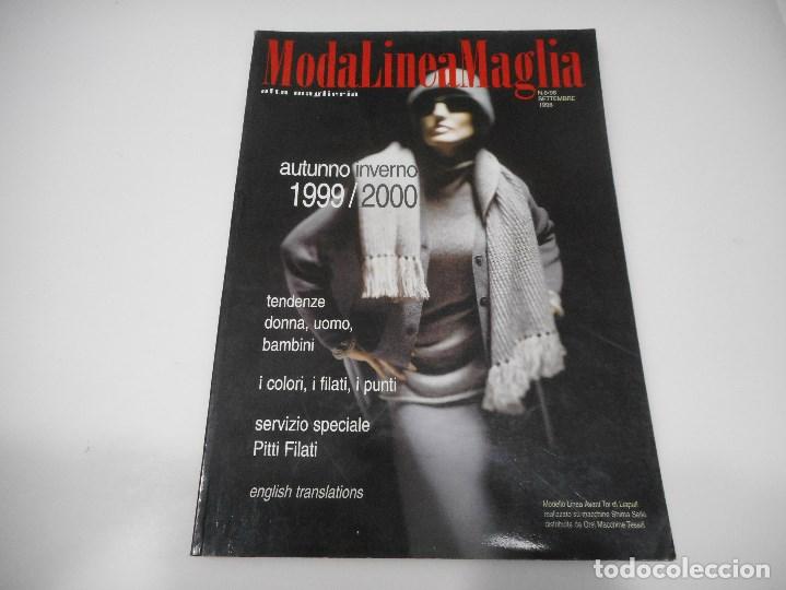 Coleccionismo de revistas y peri&oacute;dicos: VV.AA Moda Linea Maglia (en ingl&eacute;s e italiano) Q967W
