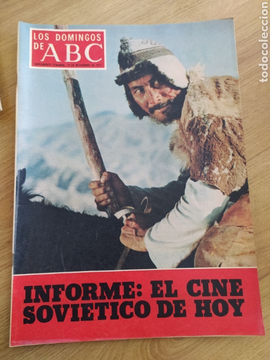 Coleccionismo de Revistas y Peri&oacute;dicos: T2 los domingos de ABC. A&ntilde;o 1977 cine sovi&eacute;tico de hoy