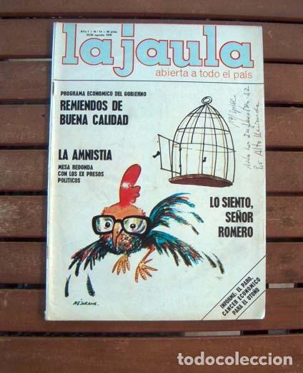 Coleccionismo de revistas y peri&oacute;dicos: Revista LA JAULA N&ordm; 14 / DIDI SHERMAN, SYLVIA KRISTEL, JUAN ANTONIO BARDEN