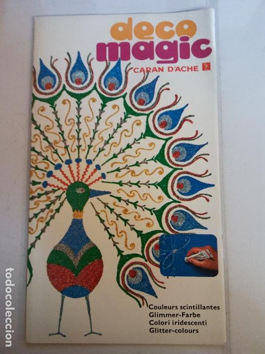 Collection Magazines and Newspapers: DECO MAGIC. CARAN D'ACHE. GLITTE-COLOURS.