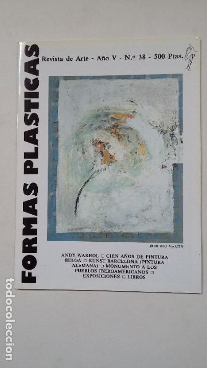 Coleccionismo de Revistas y Peri&oacute;dicos: FORMAS PLASTICAS REVISTA DE ARTE N&ordm; 38. A&Ntilde;O V. ANDY WARHOL. CIEN A&Ntilde;OS DE PINTURA BELGA. TDKC59