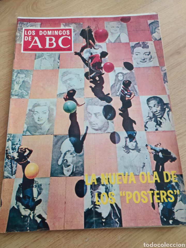 Coleccionismo de Revistas y Peri&oacute;dicos: T2 los domingos de ABC. A&ntilde;o 1968. La nueva ola de los posters.