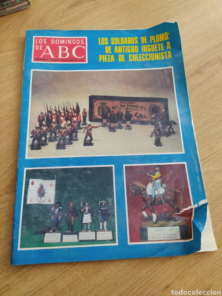 Coleccionismo de Revistas y Peri&oacute;dicos: T2 los domingos de ABC. A&ntilde;o 1979. Los soldados de plomo.