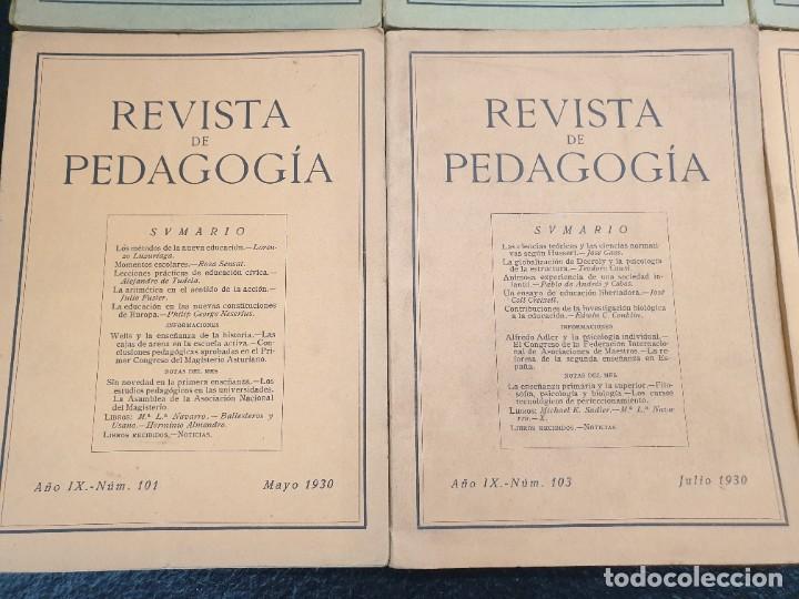 Revista De Pedagogía Lote De 27 Revistas Entre Comprar Revistas Y Periódicos Antiguos En 