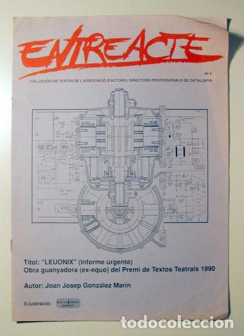 Collectionnisme de Revues et Journaux: ENTREACTE. N&ordm; 5. - Barcelona 1990