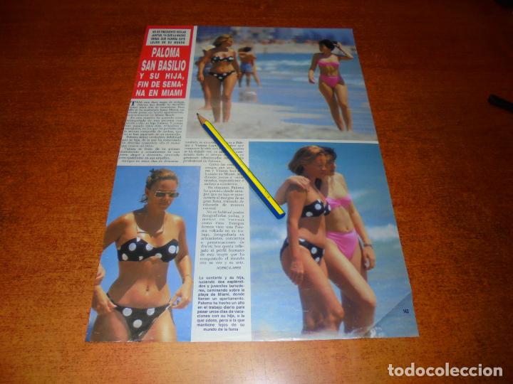 Coleccionismo de Revistas y Peri&oacute;dicos: CLIPPING 1992: PALOMA SAN BASILIO