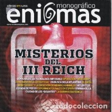 Coleccionismo de Revistas y Periódicos: REVISTA ENIGMA : MISTERIOS DEL III REICH