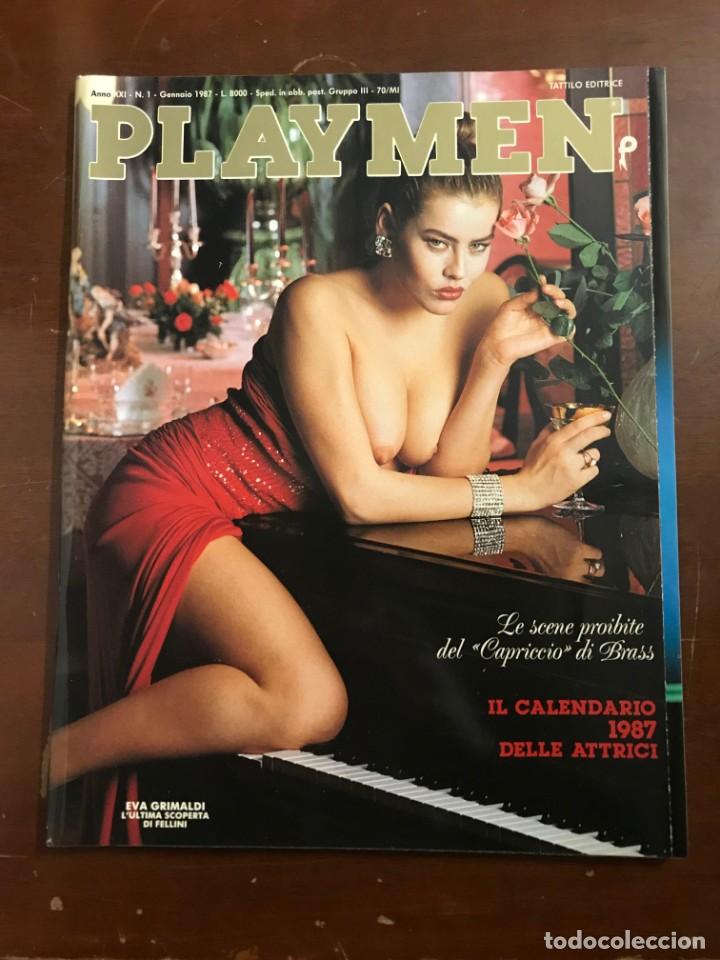 Sammeln von Zeitschriften und Zeitungen: PLAYMEN GENNAIO 1987 EVA GRIMALDI FRANCESCA DELL'ERA TATTILO EDIZIONI