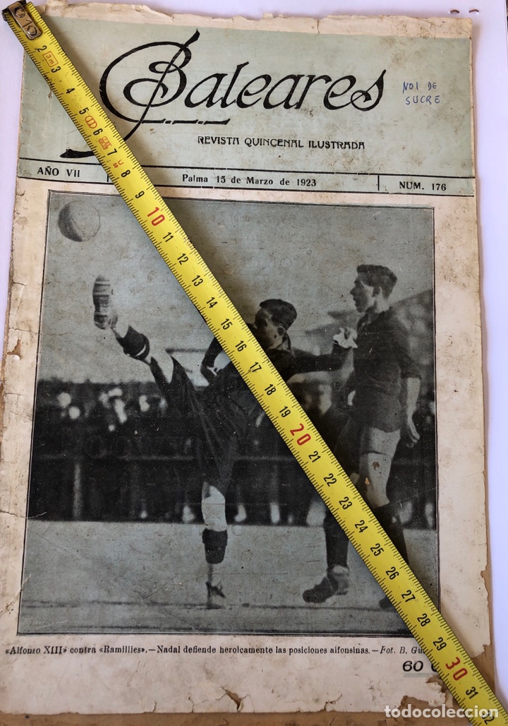 Collection Magazines and Newspapers: REVISTA QUINCENAL ILUSTRADA BALEARES. N 176. 15 marzo 1923