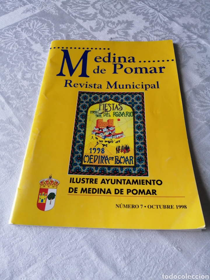 Coleccionismo de revistas y peri&oacute;dicos: MEDINA DE POMAR. REVISTA MUNICIPAL. N&deg;7. OCTUBRE 1998.